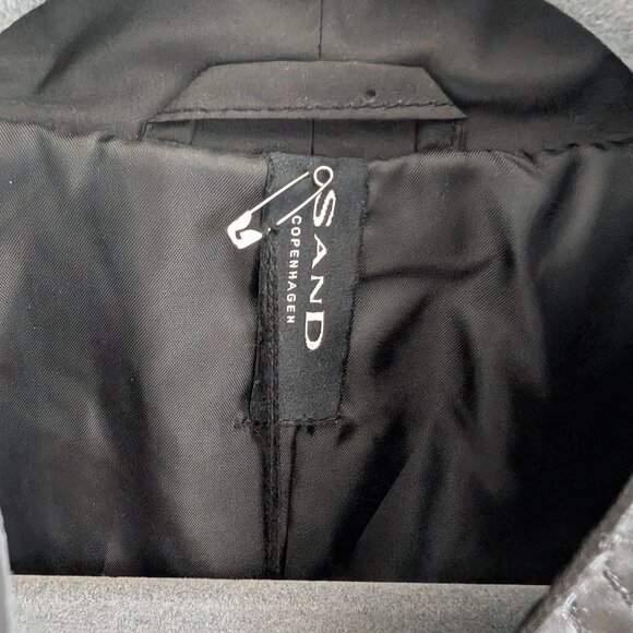 NWT Sand Copenhagen Black Embrioidered Beaded Jacket Size 44 US L - Picture 2 of 16